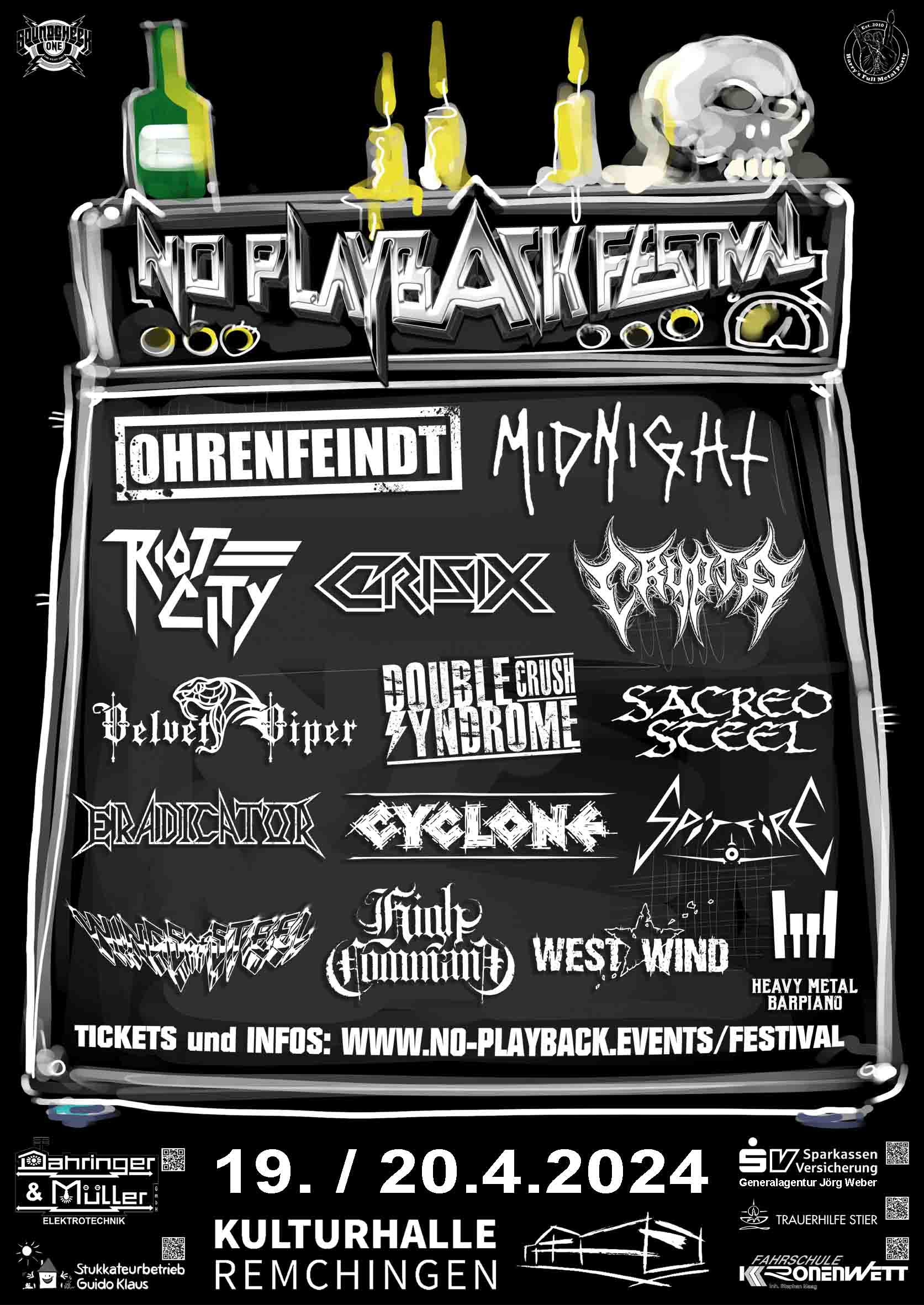 No Playback Festival 2024 Flyer