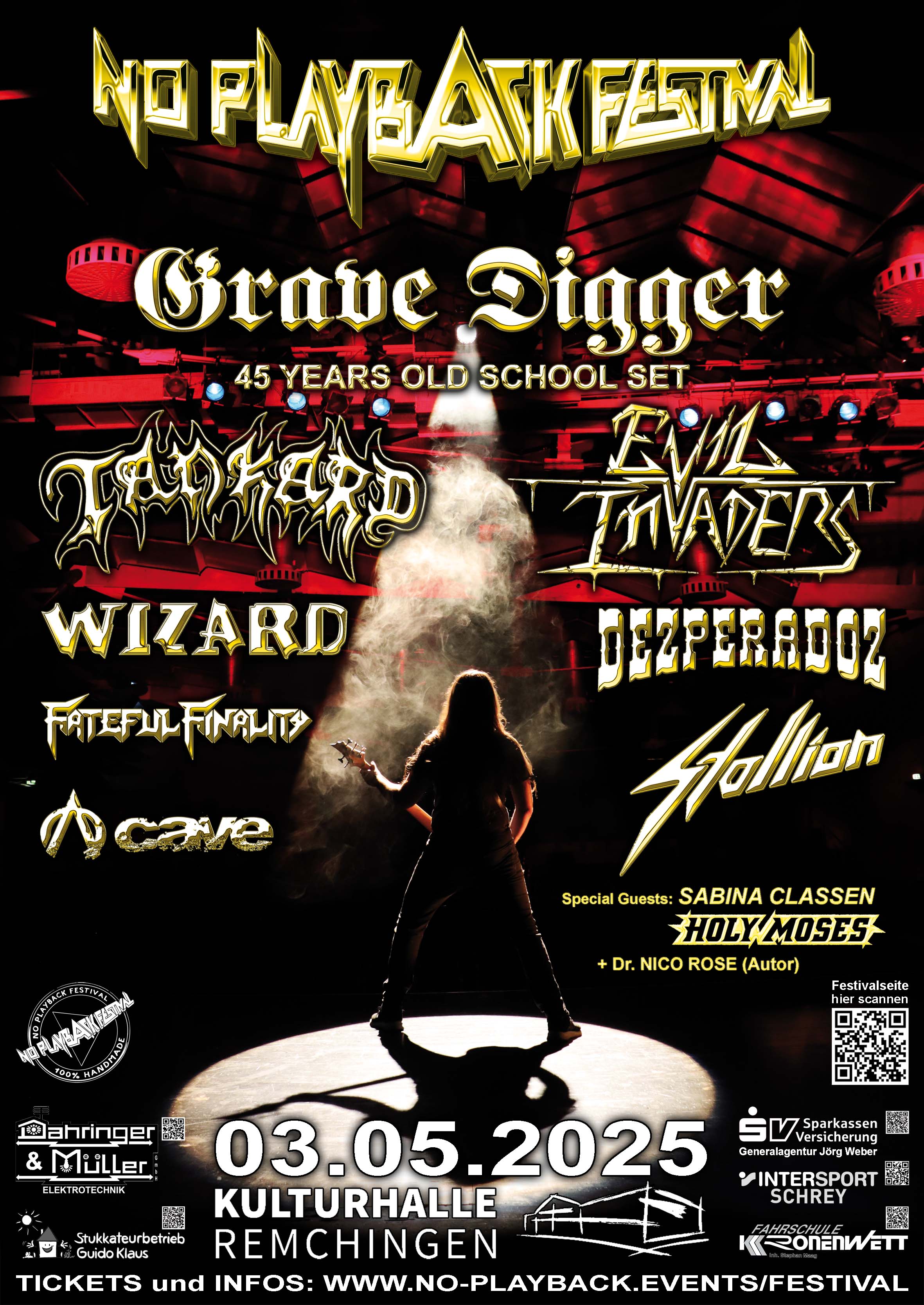 No Playback Festival 03. Mai 2025 Flyer